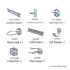 Mobile Hardware Tool & Material Rack with Pegboard & Parts Box Display