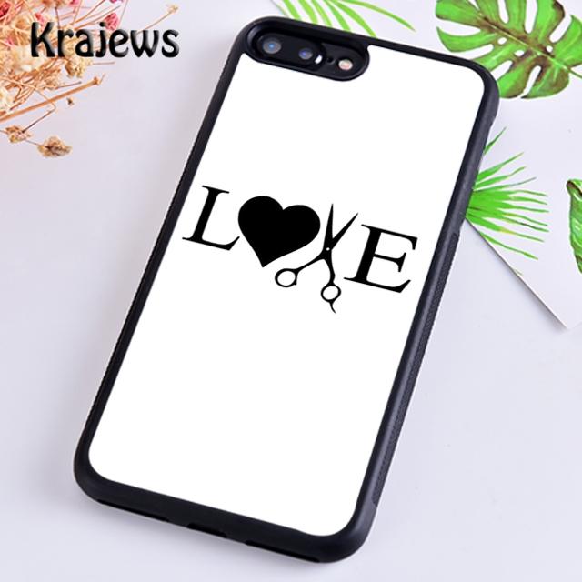 

Barber Scissors Hairstylist Salon Phone Case Cover For iPhone 17 Air 16 15 14 plus 12 13 pro max Fundas iPhone 15