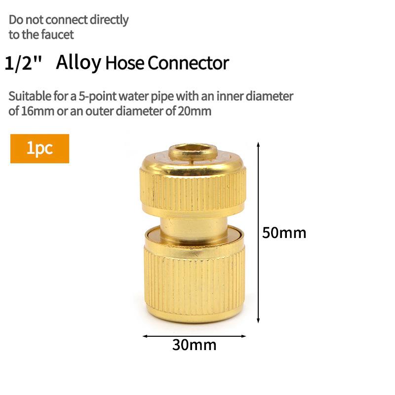 Water Faucet Coupler 1/2 To M16 M18 M20 M22 M24 M28 M32 Thread Connector Conversion Tap Adapter Fitting Bubbler Kitchen Bathroom