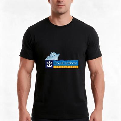 Royal Caribbean Cruise Ship Design Tshirt Summer Casual Cotton Tee Oversized Streetwear Tops Vintage Graphic Print