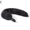 For Couple BDSM Cosplay Flirting Adult Shop Exotic Butt Plug Anal Sex Toys With Sexy Separable Black Fake Tails