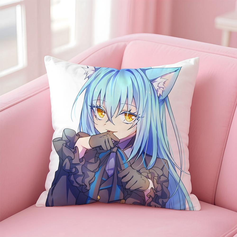 That Time I Got Reincarnated As a Slime Cushion Cover Comfortable Reversible Pillow Cover Ideal for Car Sofa Bedroom & Beyond