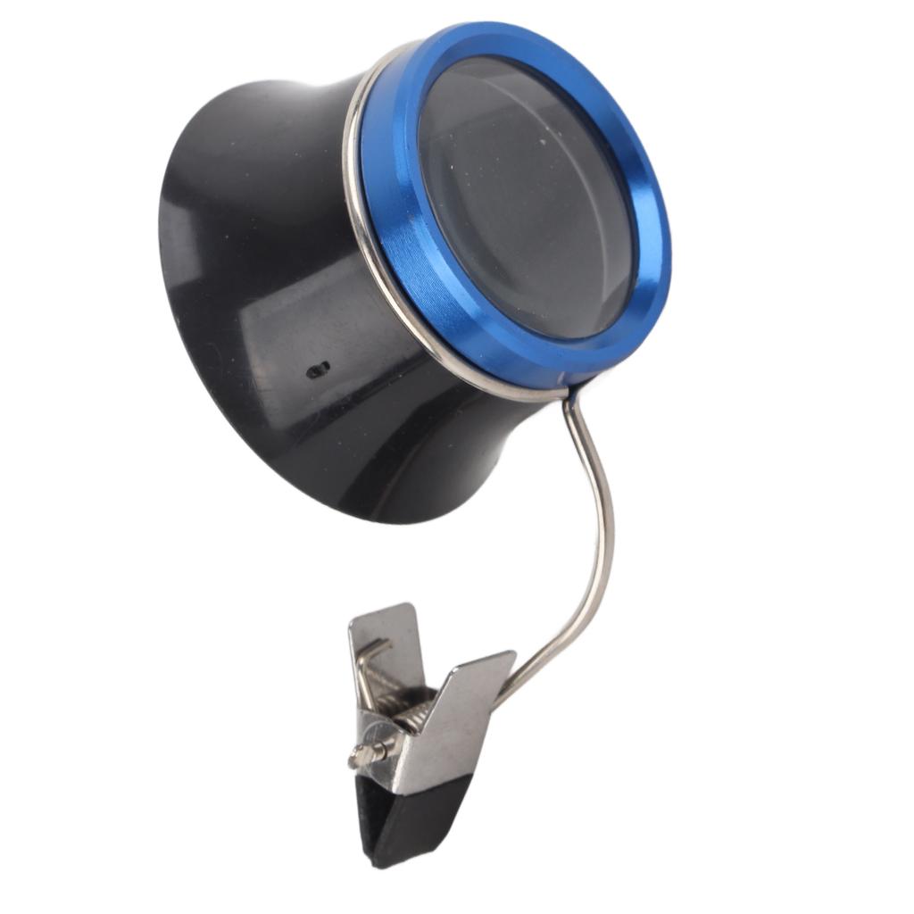 5X Eye Loupe Professional Portable Jewelry Magnifier with Clip for Watch Repair Coins Stamps