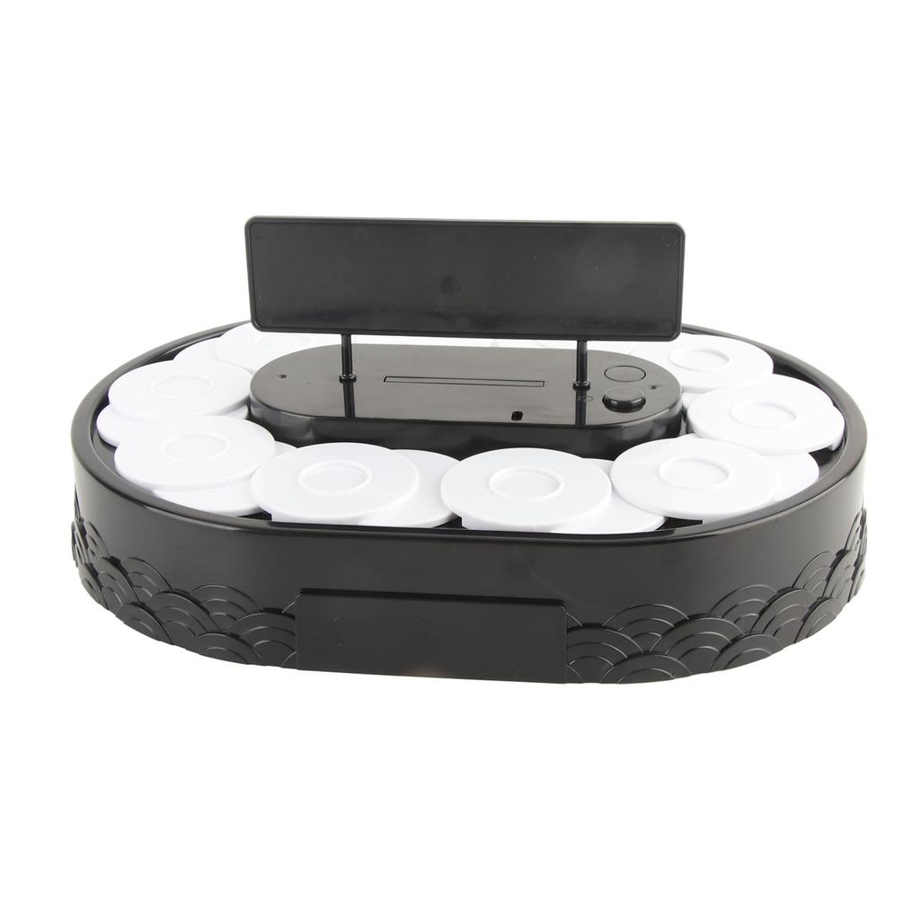 Rotary Sushi Machine Automatic Rotating Table Display Stand Swing Tray Turntable for Sushi Dessert Cupcake