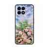 Für Huawei Honor X8A Hülle Mode Blume Weiches TPU Silikon Handyhülle Für Honor X8A HonorX8A Funda Stoßfeste Rückabdeckung Coque