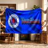 Rangers Fc (19) Personalized Name Blanket Soft Cozy Gift for Sofa Bed Couch Home Decoration