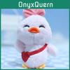 Lovely Soft Duck Plush Keychain Adorable Stuffed Animal Figure For Bag Pendant Use