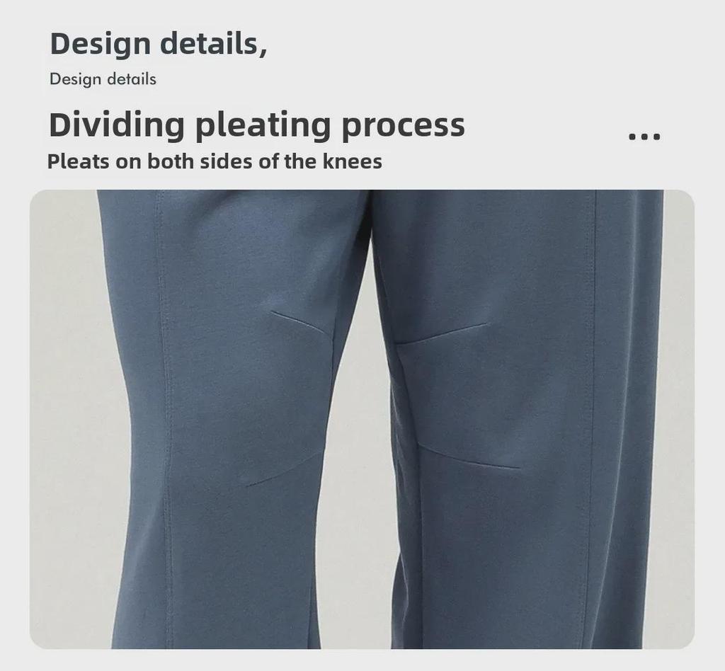 Women's High-Waist Wide-Leg Yoga Pants: Casual Athletic Drape Trousers for Autumn and Winter