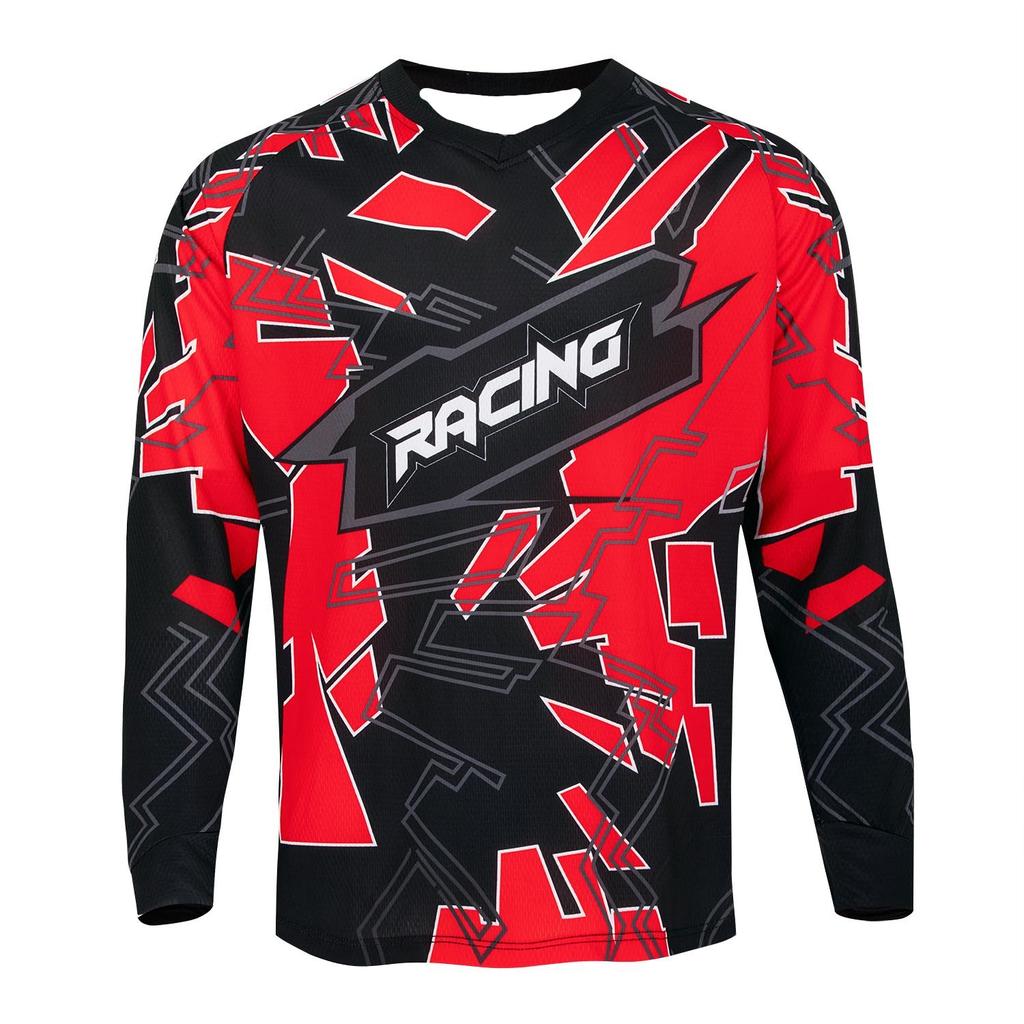 Men's Long Sleeved T-shirt, Motorcycle Sportswear, Bicycle, Endurance Motorcycle, 3D Printing, Quick Drying Sport