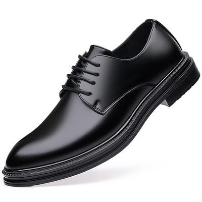 Nouă rochie casual din piele pentru bărbați Mocasini negri formali de afaceri Mocasini cu șireturi Mocasini italieni pentru nuntă, birou, șofer, pantofi pentru bărbați