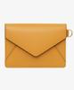 Matt Post Steen Leather Keyring Card Wallet Yellow