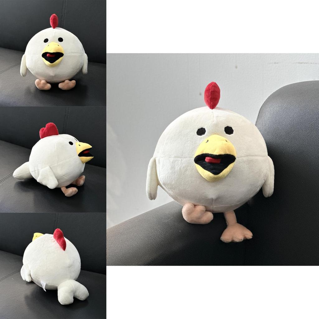Pistola de Pollo Peluche Figura de Animal Suave Algodón Abrazable Para Niño