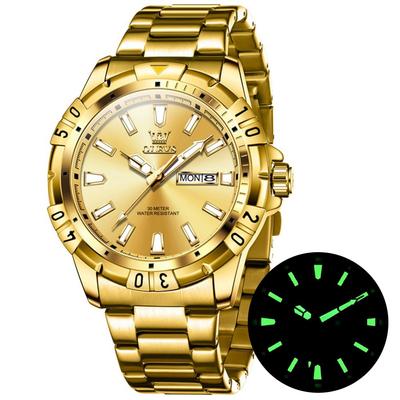 Men's Quartz Watch, Popular, Stylish, Cool, Multi-Function, Stainless Steel, Waterproof, Luminous, Date Display, Analog, Fashionable, Student,
