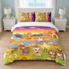 Animal Crossing Bedroom 3Pcs Bedding Set Soft Bed Sheet Pillowcases Home Bedding Decoration