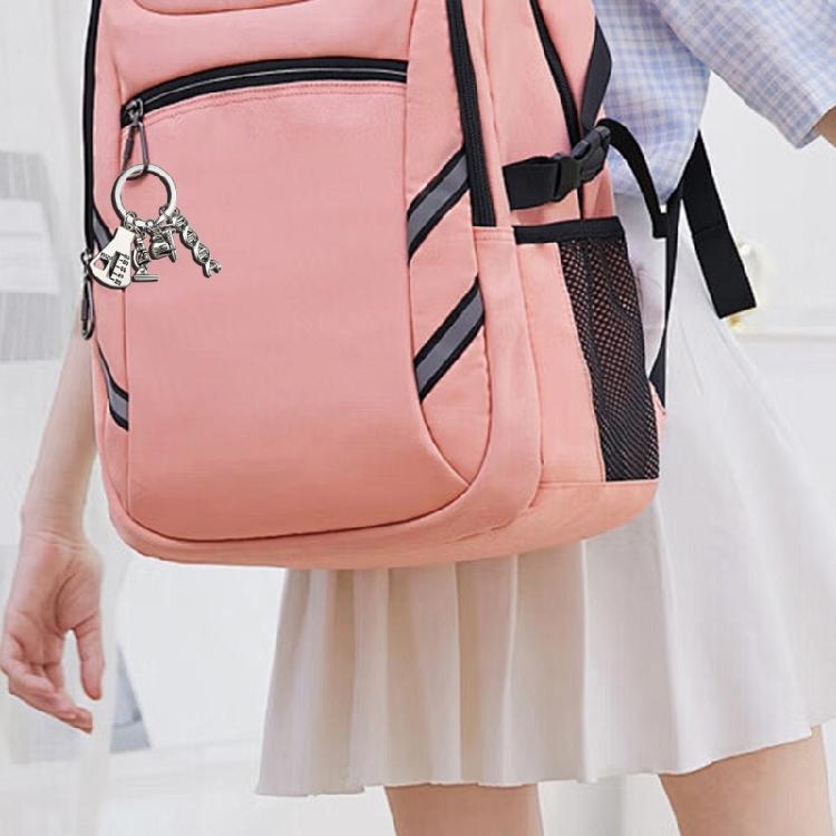 Elegant Key Rings Unique Science Bag Accessory Stylish Microscope Key Holder for Jewelry and Everyday Key Organization