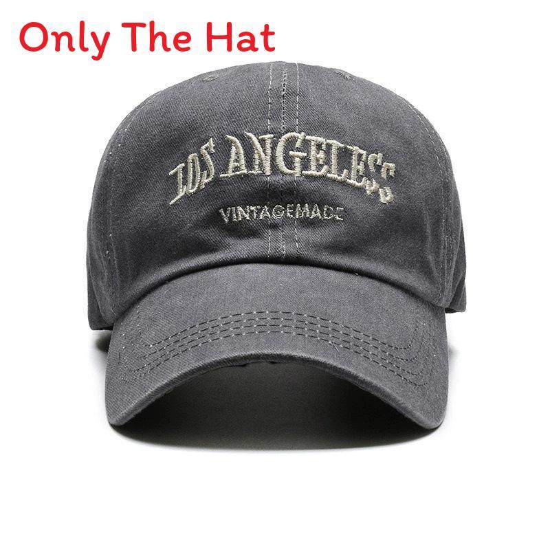 

Baseball Cap Women Sun Protection Adjustable Cotton Fashion Casual For Summer сірий колір