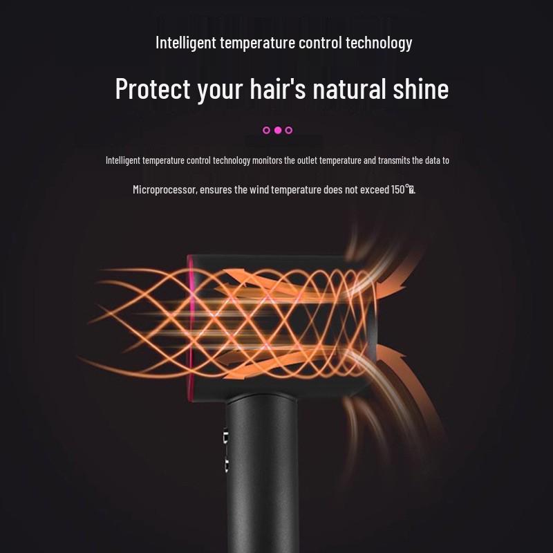 Huaqiangbei Sen High-Speed Föhn ohne Blätter - Leistungsstarkes Modell mit hohem Luftstrom für die Haarpflege
