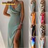 Fashion Summer Spring Sleeveless V-Neck Casual Dresses