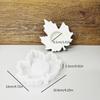 2Pcs Leaf Shaped Silicone Molds for Epoxy Resin Silicone Candle Holder Molds for Candle Stand Tealight Holder Decoration