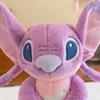 Adorable Large Pink Stitch Plush Doll - Cute Plush Toy and Sleep Companion Pillow