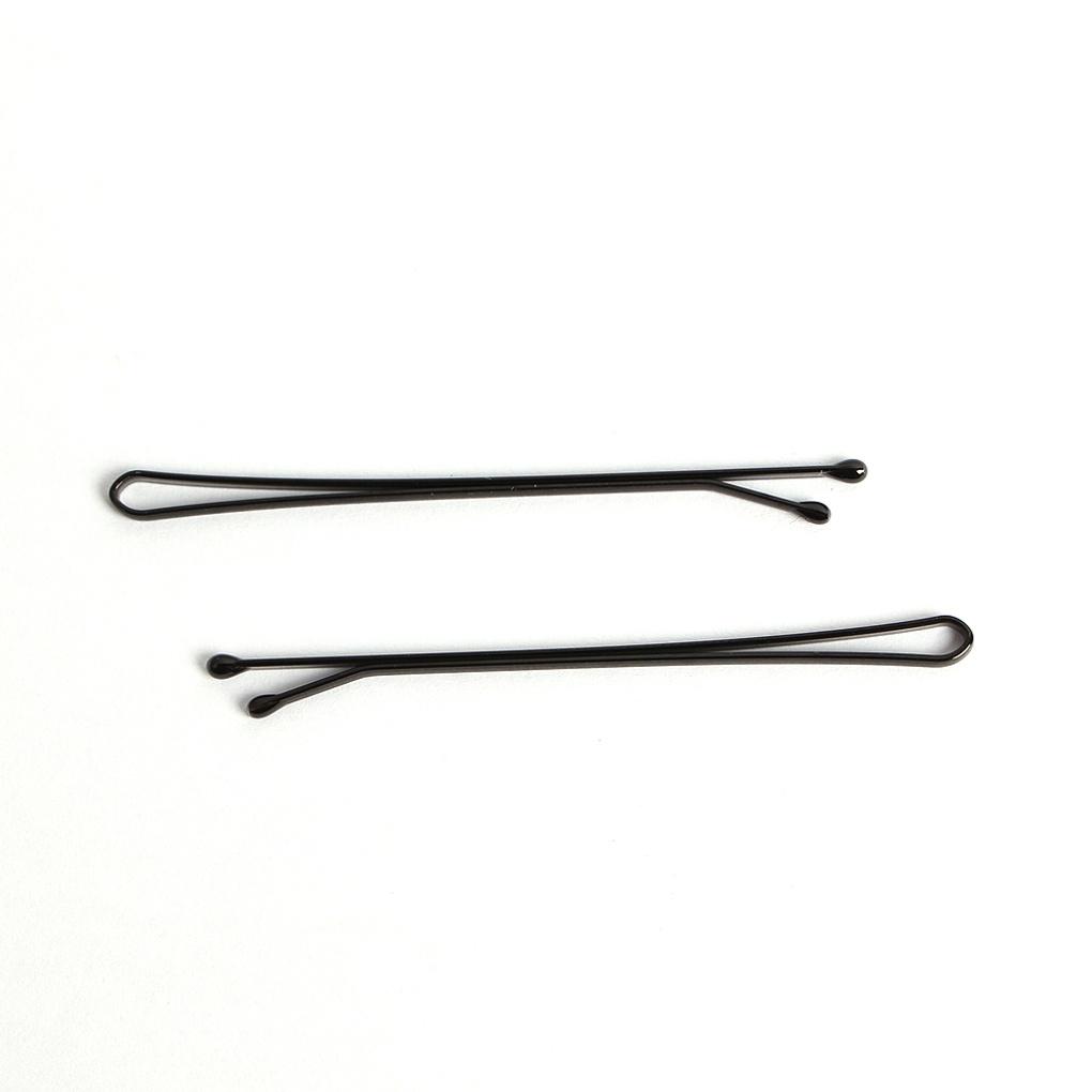 Damen Perinder Silpin 200p (Gerade) Schwarze Hochsteckhaarnadel