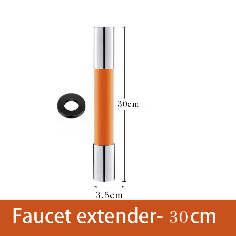 1 pz Tubo di Estensione per Rubinetto dell'Acqua, Tubo dell'Acqua Esteso Universale, Tubo di Estensione Anti-Schizzi