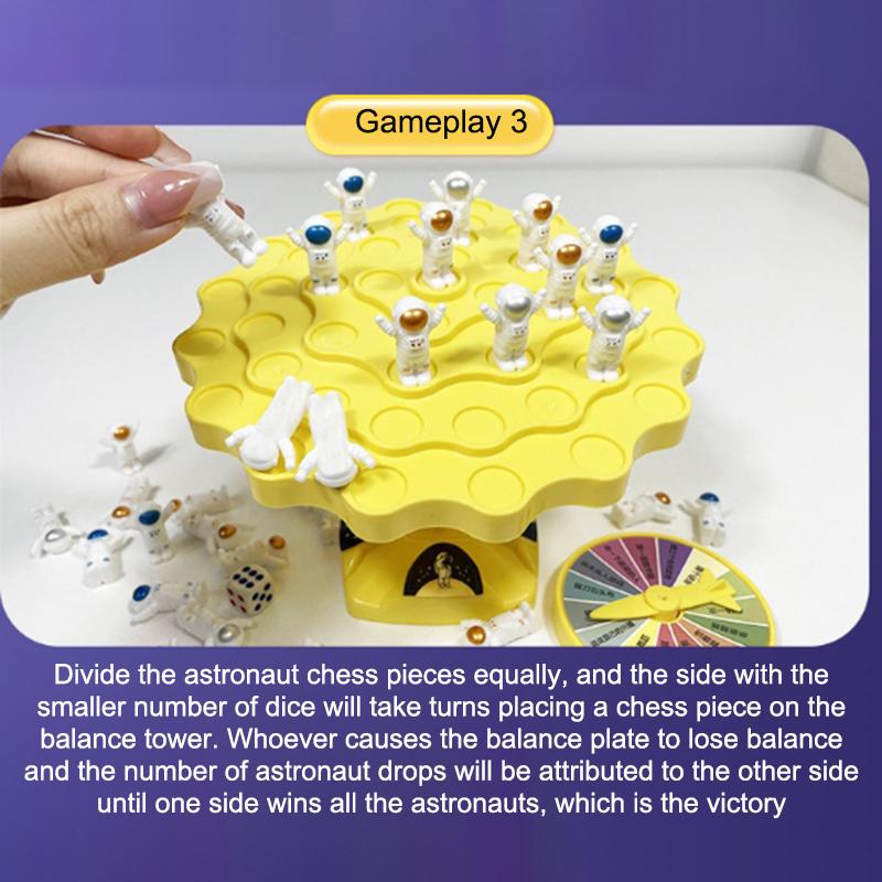 Balance Astro Children'S Board Game Space Balance Tree Folding Leisure Parent Child Interactive Desktop Battle