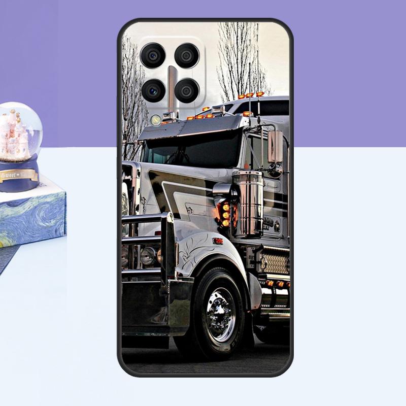 

Cool Heavy Truck Car Case For Samsung Galaxy M15 M55 M35 M33 M21 M31 M16 M36 M56 M53 M13 M12 M32 M52 M14 M34 M54 Samsung M56
