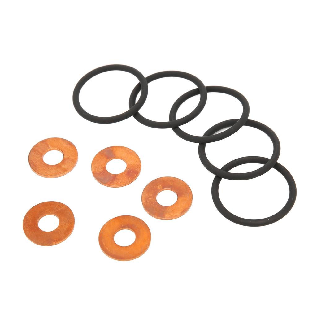 Fuel Injector Sealing O Rings Washers Set ERR6417 Replacement for Land Rover Defender TD5 1998‑2006