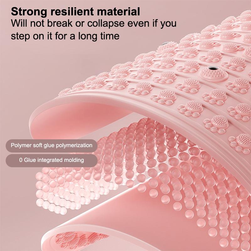 65 * 40Cm Extended Soft Silicone Fingerprinting Board Foot Massage Pad In Situ Indoor Running In Situ Foot Foot Stepping Toe Pad