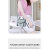 Temperament Kleine Quadratische Tasche, Damenhandtasche, Lässige Umhängetasche, Schultertasche, Bedruckte Tasche