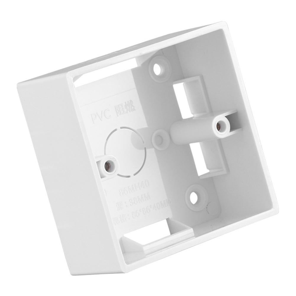 Switch Installation Box Wall Junction Outfit Box Socket External Mounting Outlet Box 86 Type Switch Socket Junction Box