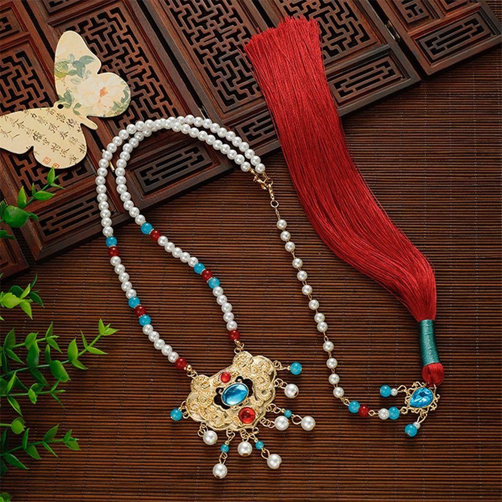 Tang Ming Song Dynasty Hanfu Ruyi Pendant Chinese Style Chinese Necklace  Women