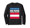 Masters of the Universe He-Man Logo Flag Long Sleeve T-Shirt