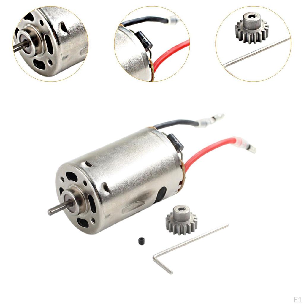 Electric Motor Gear Kit Easy To Install 12428-0121 Directly Replace High Performance for 1/12 RC Car