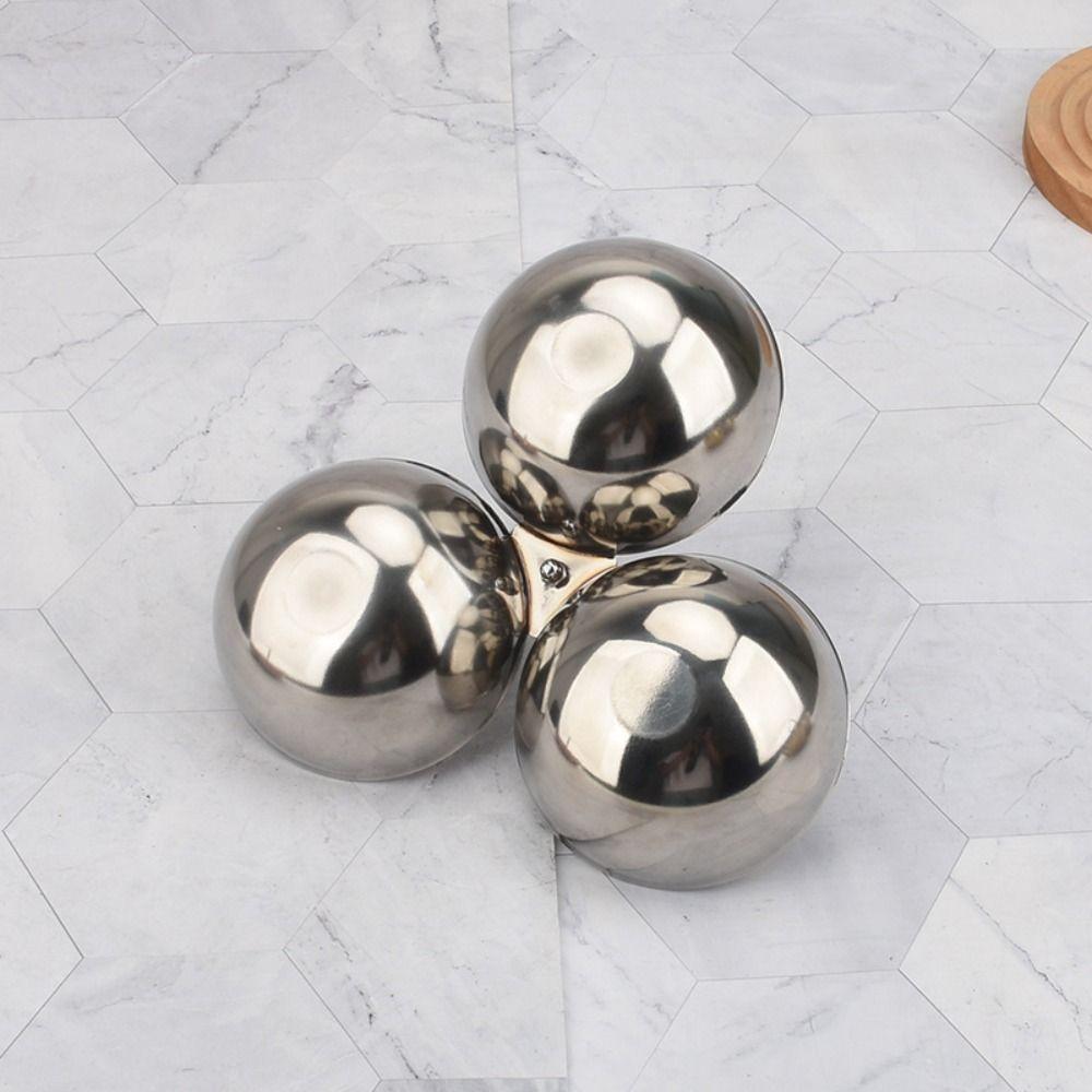 304 Stainless Steel Fruit Plate Circle Ring Handle Appetizer Platter Snack Bowl  Home Kitchen
