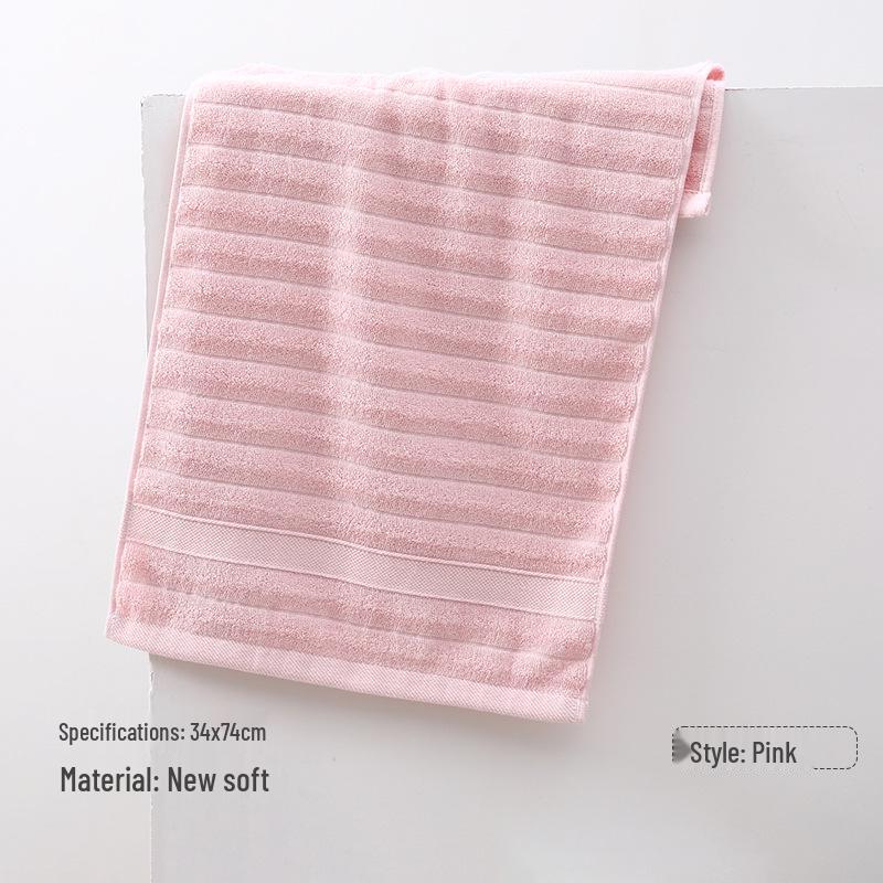 Thickened Pure Cotton Bath Towel – Soft, Absorbent, Ideal for Adults, Couples, Home or Beach.