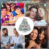 Copper Santa Claus Christmas Tree Charms Shiny Zircon Bead Fit Original Bracelets Diy Festival Fine Jewelry Gifts For Women