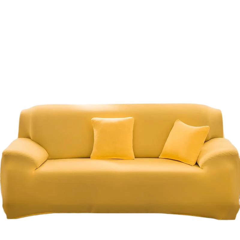 Einfarbige Sofabezüge für Wohnzimmer, elastischer Sofabezug, L-förmiger Eckcouchbezug, Schonbezug, Stuhlschutz, 1/2/3/4-Sitzer