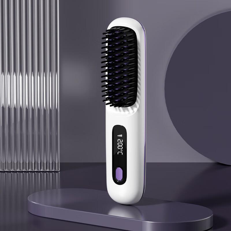 Kalei Negative Ion Hair Straightening and Curling Brush CN plug (adapter included)