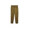 Puma The Neverworn II T7 Embroidered Logo Print Loose Cuff Knit Track Pants Men Bottoms Brown 621844-93