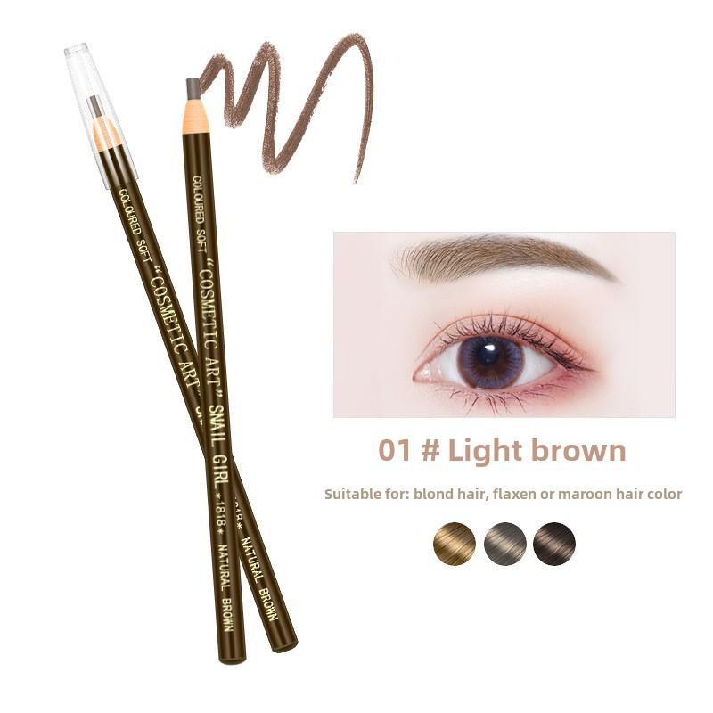 12pcs Eyebrow Pencil Anti-counterfeiting Line Waterproof Makeup Artist Tattoo Line Eyebrow Pencil