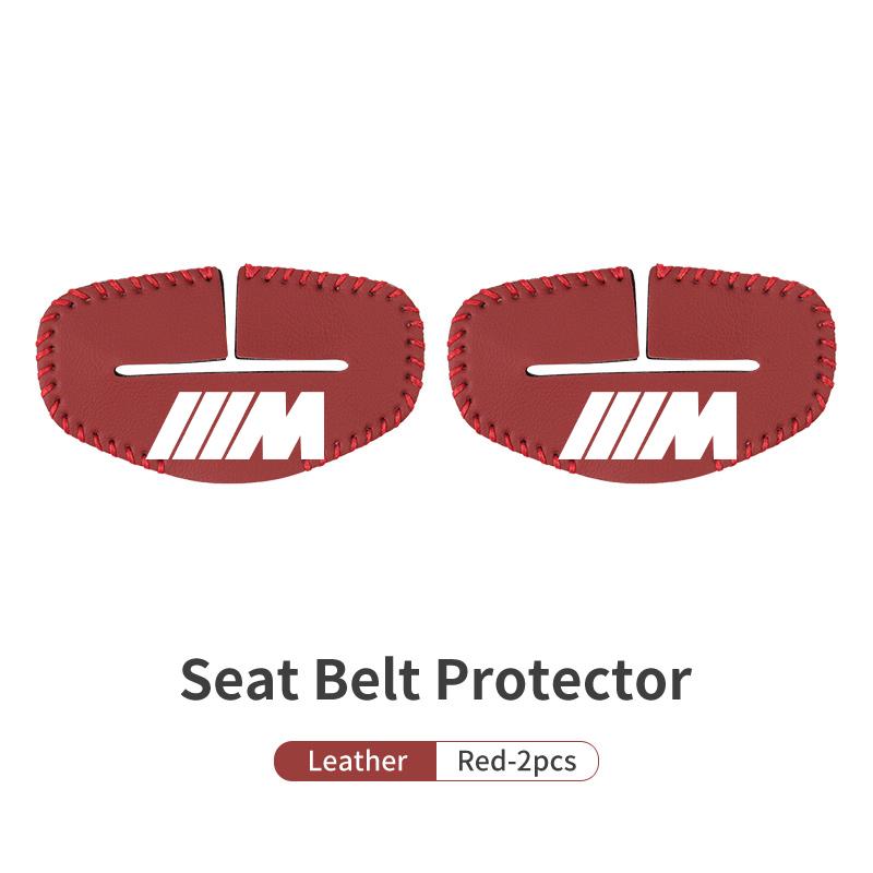 FA4Car Seat Belt Buckle Protector Anti-Scratch Adjusting Clip For BMW 1 3 5 7 Series M F01 F20 F10 F13 E52 E53 E60 E93