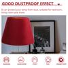 1Pcs Golden Lined Lampshade Simple Cloth Light Cover for Bedroom Living Room Decorative Lamp Accessory Household Warm Lighting