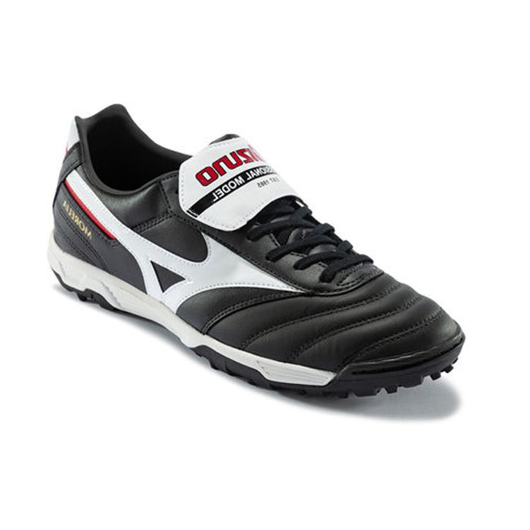 Mizuno Morelia II Pro AS Black White Men's Kangaroo Leather Soccer Cleats P1GD201501