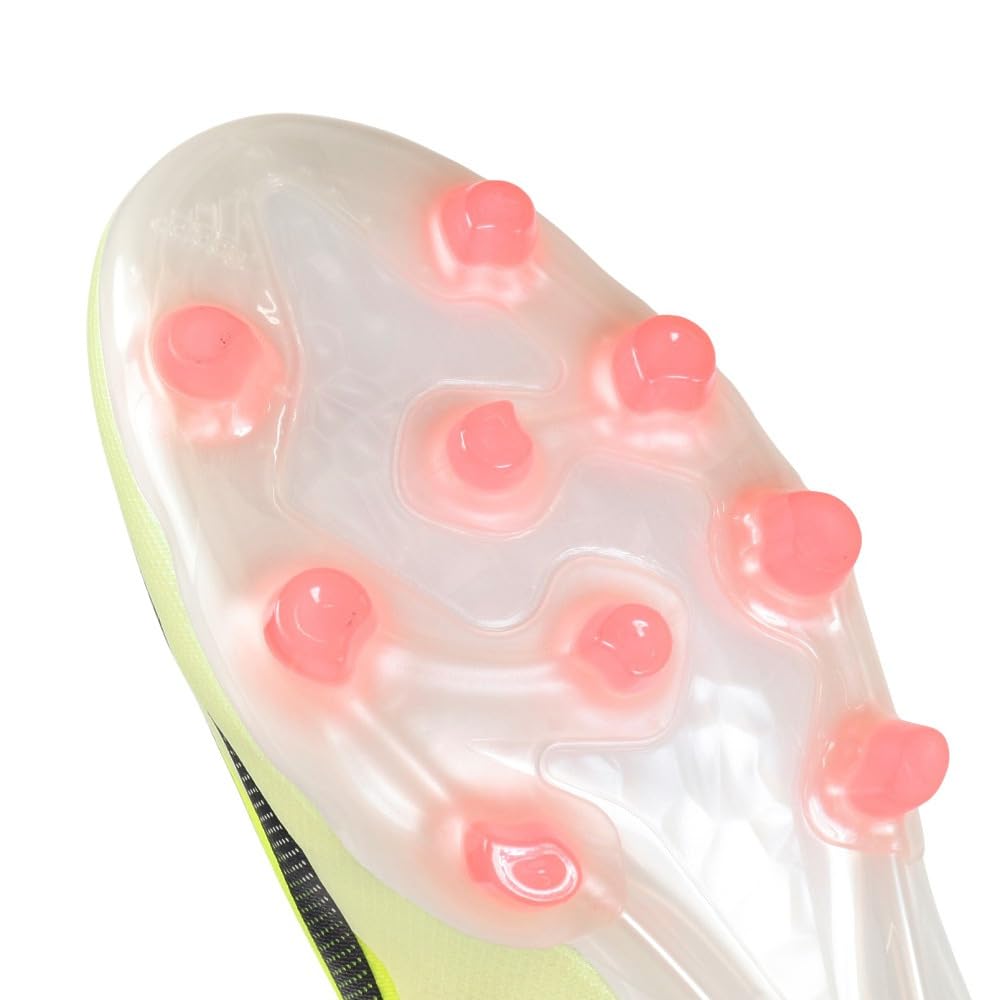 Adidas X Crazy Fast Alphaskin Elite MCO84 Soccer Team Solar White Size cm HG/AG Cleats, Yellow/Core Black/Footwear (IF0653), 28.0