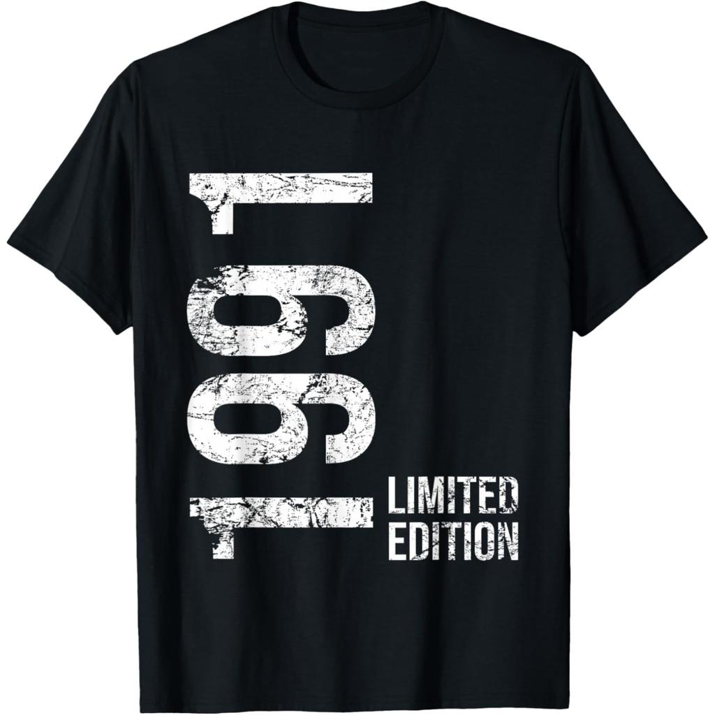 34th Birthday Vintage Legends Born In 1991 34 Years Old T Shirts Men Streetwear Tee Shirt Short Sleeve Unisex Loose Clothing