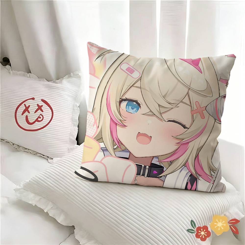 pc Cartoon FFUWAMOCO Pillow Case Fashion Square Pillowcase Bedroom Sofa Room Ins Decoration Leisure