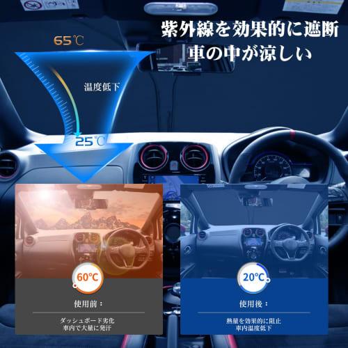 [RUIYA] Nissan Note E12/HE12/NE12/SNE12 Model Sunshade Sunshade Sun Protection Blackout Insulation Note E12 Windshield Sunshade UV Protection Sleeping