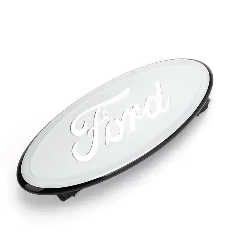 7/9 Inch Car Front Head Hood Emblem Badge Rear Trunk Stickers for Ford Explorer F150 Ranger Fiesta Mondeo Focus 3 Transit Edge